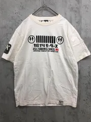 カミナリモータース ロゴプリント Tシャツ sizeＭ/中排気量/アイボリー ■◆ メンズのサムネイル