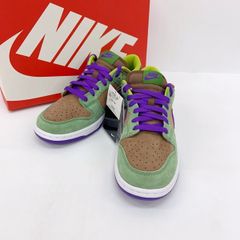 新品】NIKE Dunk Low スエード パープル グリーン - メルカリ