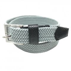[Excellent Condition] FootJoy Mesh Belt, Gray x Black, Braided Belt, Men's Golf Wear
