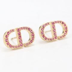 お値下げ Dior PTC CD Jumbo Stud Earrings ピアス - メルカリ