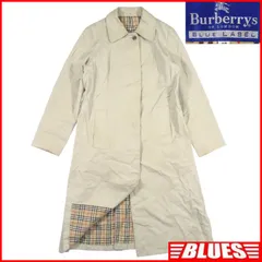 BURBERRY BLUE LABEL バーバリーブルーレーベル トレンチコート ノバチェック ベージュ レディース コートサイズL一覧←SEULB屋着古← X8311のサムネイル