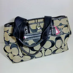 N  COACH  コーチ ハンドバッグ シグネチャー トート