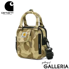 【日本正規品】 カーハート ショルダーバッグ メンズ レディース 斜めがけバッグ 小さめ ブランド ハンドバッグ Carhartt WIP 軽い スクエア ESSENTIAL HANDBAG I034925 CamoDuckDesertのサムネイル