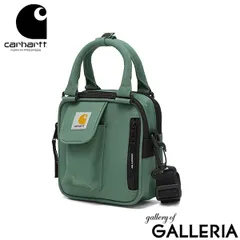 【日本正規品】 カーハート ショルダーバッグ メンズ レディース 斜めがけバッグ 小さめ ブランド ハンドバッグ Carhartt WIP 軽い スクエア ESSENTIAL HANDBAG I034925 SilverPineのサムネイル