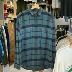 良品 希少 バブアー 好配色 チェック柄 長袖シャツ XXL - メルカリ