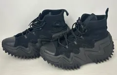 【中古品】Converse コンバース ランスターモーション 厚底 A03924C 24.0㎝ ブラック (2605116)
