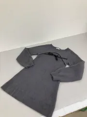 送料無料★INGNI イング★ニットワンピース　シャギーニットワンピース★Mサイズ★グレー#80511sj74