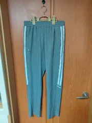 エレッセ レディース トレーナー ズボン グレー 2本線