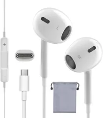 イヤホン タイプC イヤホンマイク付き iPhone15/16/17/Android/Galaxy/Xperia/Google/Pixel/iPad対応