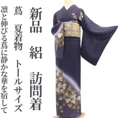 トールサイズ 夏着物 絽 訪問着 正絹 裄丈69 身丈168 2026年最新】
