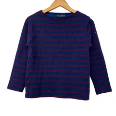 SAINT JAMES(セントジェームス) 長袖セーター サイズINTL XXS レディース美品  ブルー×ボルドー ボーダー