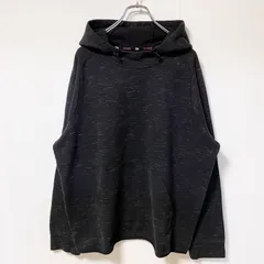 FILA　フィラ　スウェットパーカー/フーディー　無地　ビックシルエット　黒　ブラック　XLサイズ　古着【値引き交渉OK！】