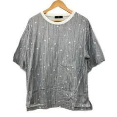 marble SUD(マーブルシュッド) 半袖Tシャツ レディース美品  グレー×白 クラゲ/neuのサムネイル