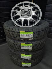145/80R12新品エナセーブVAN＋新品アルミホイール4本セット - メルカリ