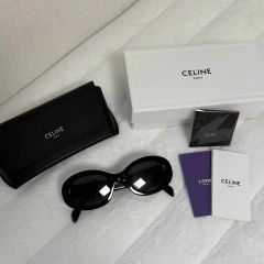 Nom様 美品 CELINE セリーヌ サングラス トリオンフ ブラック - メルカリ