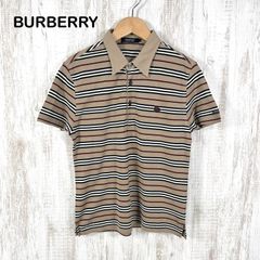 美品】ヴィンテージ バーバリー ポロシャツ M アメリカ製 US製 希少 ① 