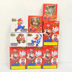 ▲160 スーパーマリオ フィギュア まとめ ※箱ダメージ品含む 未開封品 smtketc096353
