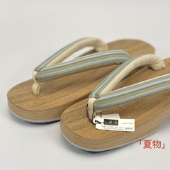 8328 草履 夏用 本麻 格子柄 上品 - メルカリ