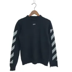 オフホワイト Off-White アシンメトリーニット サイズ:XXS DIAGONAL ARROW OMHE023R21KNI001   ブラック メンズ / 241019002708のサムネイル