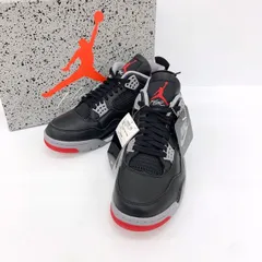NIKE ナイキ スニーカー AIR JORDAN 4 RETRO REIMAGINED エアジョーダン 4 レトロ 新品同様 FV5029-006 シューズ タグ付き メンズ 27.0cm ブラック系 靴 DF18959■
