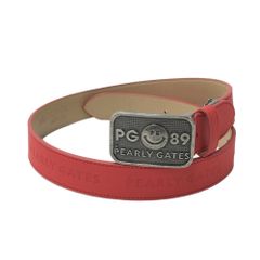 ナナモモさま】未使用品PEARLY GATES クッションレザーベルト 【L