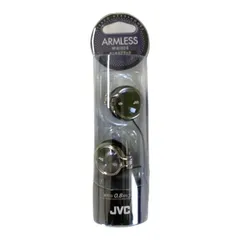 【開封品】JVCケンウッド オープンエアイヤーフック型ヘッドフォン オニキスブラック HP-AL102-Bのサムネイル