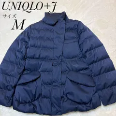 ユニクロ UNIQLO +J ダウンジャケット サイズM レディース ネイビーのサムネイル