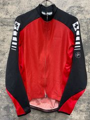 KC488 아소스 assos Intermediate Jersey 긴 소매 사이클 저지 레드 L