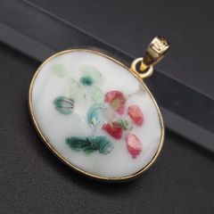 ロイヤルコペンハーゲン フローラダニカ ペンダントトップ 花柄 陶器 