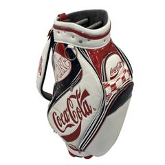 ✨超美品✨ Coca-Cola コカコーラ キャディバッグ 9型 人気 コカ・コーラ (Coca-Cola) カート式 キャディバッグ 9型 - メルカリ