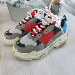 ◇新品未使用正規品◇バレンシアガ Triple S トリプルS マルチカラー37 