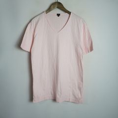 美品 SLOANE スローン 18G ポリエステル 天竺 半袖 クルーネック