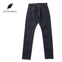 pure blue japan ピュアブルージャパン パンツ “14oz. Indigo Relaxed Tapered” XX-019のサムネイル