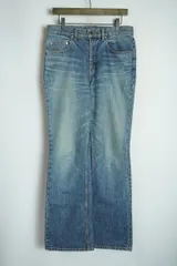 LITTLEBIG リトルビッグ Slim Flare Denim スリム フレア デニム パンツ ジーンズ ジーパン LB213-DN06 青 インディゴ サイズ46 2765Q★4のサムネイル