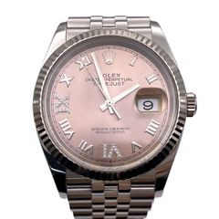 CARTIER カルティエ バロンブルー ダイヤベゼル 28mm Silver 腕時計