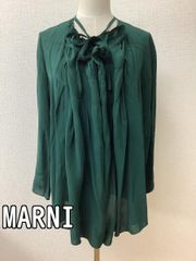 MAURIZIO PECORARO シアーブラウス イタリア製 N3579 - メルカリ