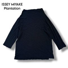 ⚫︎ISSEY MIYAKE ハイネックアシメ個性派トップス・size2・美品