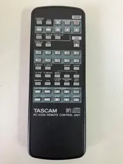 TASCAM タスカム オーディオリモコン RC-A550 電池カバー欠品のサムネイル