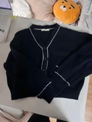 ケーブル ニット カーディガン