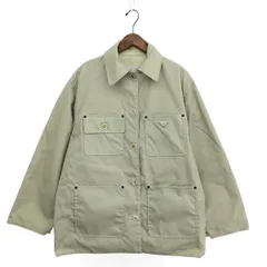 PRADA プラダ カバーオールジャケット サイズ:XS トライアングルロゴ/リバーシブル    ベージュ メンズ / 240001202775のサムネイル