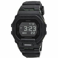 adidas デジタル腕時計 ブラック/カモフラージュ - メルカリ