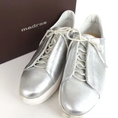 madrasマドラス スニーカーリカバリーメタインソール搭載 スッキリシンプル厚底スニーカー 23.5㎝ レザー 28-102(9)のサムネイル