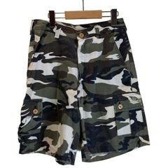 STUSSY ハーフパンツ カモフラ 迷彩 - メルカリ