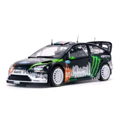 新品 SUNSTAR 1/18 フォード フォーカス RS 2010年ラリーディショーカースル・クームKen Block 完成品ダイキャストミニカー 3956 [佐川急便]