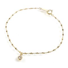 k18ダイヤモンドブレスレット0.448ct 18金 刻印あり定価133670円 