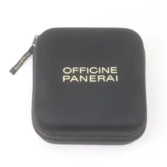 IT2AHQ98M0ZQ  PANERAI パネライ 箱 トラベルケース 時計 腕時計ケース ファスナー ブラック ロゴ ブランドのサムネイル