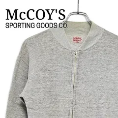 The REAL McCOY’S ザリアルマッコイズ グレー メンズ トップス 長袖 トレーナー スウェット フルジップ仕様【Sサイズ】474KJのサムネイル