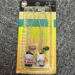 キティ】阪神タイガーズ ペアストラップ 日焼けキティちゃん