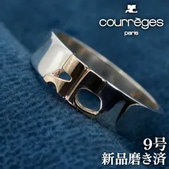 クレージュ シルバー925×K10 コンビ ロゴ リング/25-4019のサムネイル