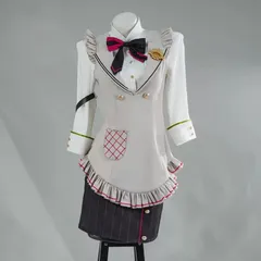 【お取寄せ商品！納期ご相談下さい！】コスプレ衣装 にじさんじ 風 酒寄颯馬 酒寄そうま 制服 エプロン デフォルト 衣装